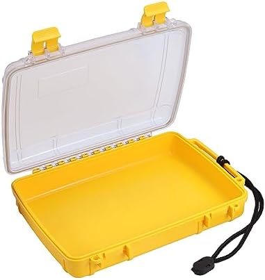 Avlcoaky Floating Waterproof Dry Box for Kayak Boat, Small Yellow Dry Case by Avlcoaky