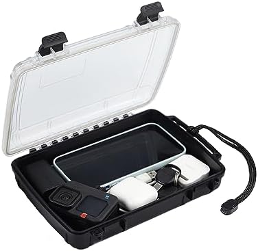 Waterproof Dry Box Waterproof Containers Waterproof Box for Kayaking Small Waterproof Storage Box Floating Dry Case for Boat Watertight Drybox by YVUDW