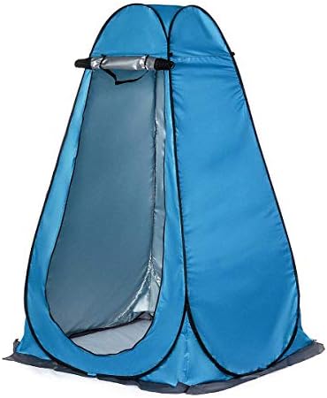 LUSTAR Portable Privacy Shower Toilet Outdoor Camping Tent Shed UV Swim Dressing Latrine Toilet Bird Watching Changing Tent with Bag by LUSTAR