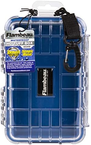 Flambeau Outdoors HD Tuff Box 400 with Zerust Liner, Medium Dry Box, Blue - Image 3