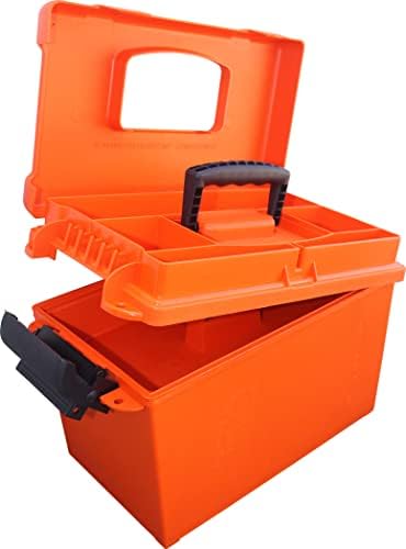 MTM Sportsmen's Plus Utility Dry Box (Orange, 15-Inch) - Image 2