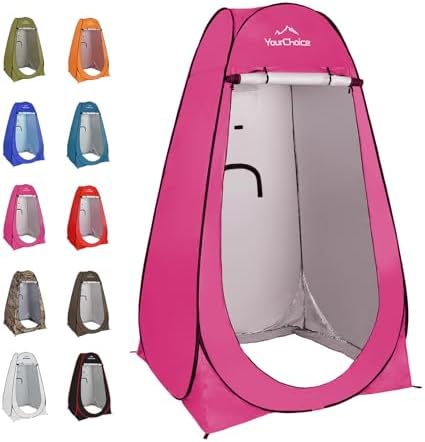 Your Choice Pop Up Shower Tent 47.2" Wx74.8/82.7" H Privacy Changing Tent by YourChoice