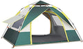 Ergocar Camping Tent 210T Oxford Cloth Waterproof Windproof Dome Adults Tent, 2-4 Man Ultraligh Ventilated 2 Doors & 2 Windows Pop up Tent for Family Long Trip, Hiking & Fishing by Ergocar