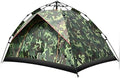 Camping Tent Instant Pop-Up Tent Waterproof Windproof Family Dome Tent for Camp Backpacking Hiking Outdoor Lightweight,Canvas Bell Tent with Carry Bag & Nail,Green 1,C by Unknown