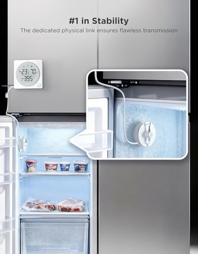 GoveeLife 2.0 WiFi Refrigerator Thermometer Dual Probes, 1-Pack & Gateway - Image 4