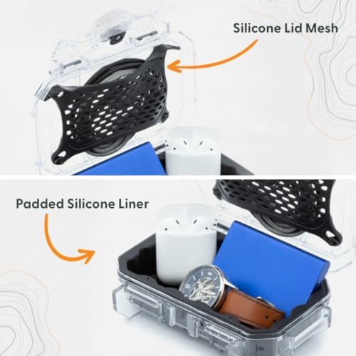 52 Dry Box Protective Case with Pick & Pluck Foam - Travel Safe / Mil Spec / Waterproof / USA Made - for Pistols, Cameras, Phones, Camping, Fishing, Hiking, Traveling, Water Sports, Knives (Black) - Image 6