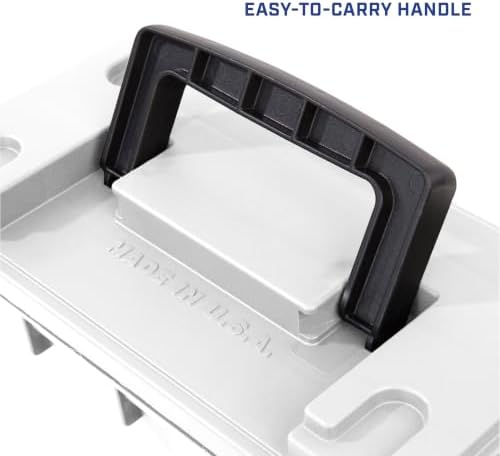 Sheffield 12681 Marine Storage Box, Dry Box Made in USA, Waterproof Container for Boat and Dock Gear, Small Parts Organizer with Latch, Stackable - Image 7