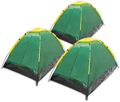 2 Person Ultralight Compact Dome Tent. Great for Camping, Hiking, Bug-Out Bags, 72-Hour Kits, Survival Kits, and Emergency Bags Available in 1, 2, 3, and 12 Packs by EmergencyZone