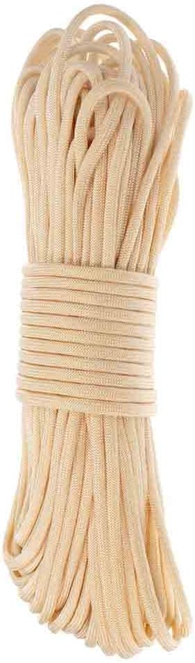 Paracord Planet Solid Color 550lb Paracord – 7 Strand Type III Nylon Cord for Indoor and Outdoor Tasks – Cream (1,000 ft)
