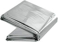 ASA TECHMED Emergency Mylar Thermal Blankets Bulk, Space Blanket Survival kit Camping Blanket, First Aid Kit for Outdoors, Survival, Hiking, Natural Disasters, First Aid, Marathons. 2 Pcs