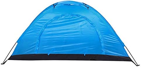 01 Camping Tent for Backpacking, Single Person Personal Bivy Tent, Outdoor Single Person Leisure Waterproof Tent for Camping Fishing Climbing(Blue) by Unknown