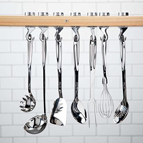 All-Clad Stainless Steel 12-inch Pasta Ladle, Kitchen Tools - Image 4
