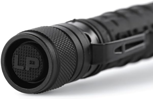 LUXPRO LP290V3 LED Flashlight - Bright 300 Lumens with 3 Light Modes - Aircraft-Grade Aluminum with IPX4 Waterproof Protection & Patented TackGrip - Camping, Outdoor, Home - Batteries Included 4 Pack