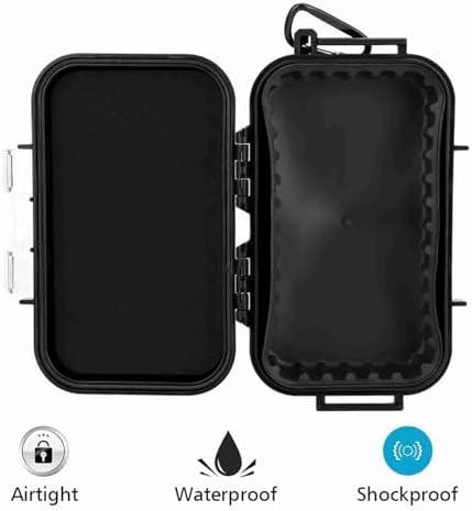 Dry Box Waterproof, 1PCS Dry Storage Box, ABS Dry Box for Boat Inner Rubber, Waterproof Small Dry Box with Stainless Steel Fitting for Outdoors Camping Fishing - Image 6