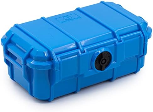 Seahorse 57 Portable Waterproof Dry Box Protective Case - Travel Safe/Mil Spec / IP67 Waterproof/USA Made - for Cameras, Action Cams, Ammunition, Rifle Ammo, Marine (Blue) (SE57BL) - Image 2