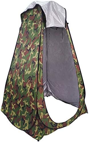 HongK- Privacy Tent- Pop Up Instant Tent Rain Shelter Tent Shower Toilet Bathroom Portable Changing Room For Beach Hiking Camping Outdoor Use In Camo (3 Colors Available) [P/N: ET-OUTDOOR005-CAMOU] - Image 7