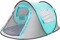 Automatic Pop-Up Tents 2-4 Person Waterproof Camping Tent Instant Portable Cabana Beach Tent UV Protection Sun Shelter for Beach Camping Hiking Fishing by Unknown
