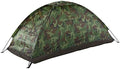 LUSTAR Camping Tents 1 Person Waterproof Camping Tent PU1000mm Polyester Fabric Single Layer Tent for Outdoor Travel Hiking by LUSTAR