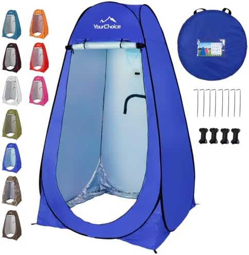Your Choice Pop Up Shower Tent 47.2" Wx74.8/82.7" H Privacy Changing Tent by YourChoice