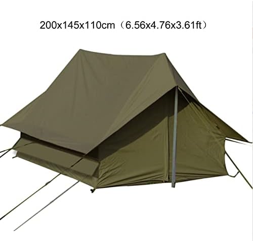 Camping Tent Waterproof Windproof Bell Tent Family Dome Tent for Camp Backpacking Hiking Outdoor Lightweight,Instant Pop-Up Tent with Carry Bag & Nail - Image 3
