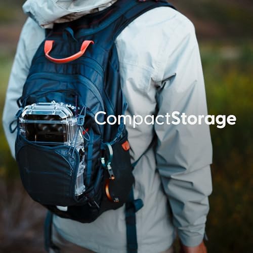 Evergreen Dry Box Tech Organizer – For Camera, Cables, Hard Drives, Memory Cards, Keys, Compatible with GoPro, Airtags (Medium, PROFoam, Clear) - Image 5