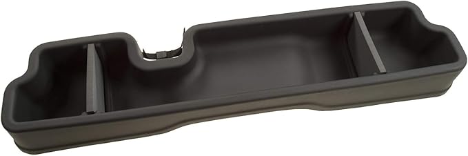 Husky Liners Gearbox Storage Systems | Under Seat Storage Box - Black | 09421 | Fits 2019-2022 Dodge Ram 1500 Crew Cab w/o Factory Storage Box 1 Pcs