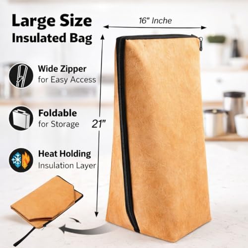 NCA - BBQ Set | BBQ Prep Tub 4gallon, BBQ Blanket, 21" Meat Resting Bag, Insulated Triple Layer | Foldable Cutting Board, Drain Plug - Image 6