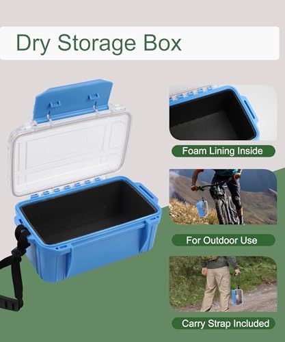 Small Dry Box Floating Waterproof Storage Container Box for Kayaking - Image 4