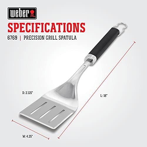 Weber® Precision Grill Spatula, Stainless Steel - Image 5