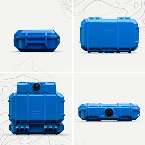 Evergreen X National Parks 56 EDC Dry Box Protective Case - National Parks Gift - for Phones, Camping, Travel, Adventure (Glacier National Park, Blue) - Image 2