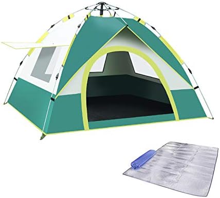 Pop Up Tent Family Camping Tent Instant Cabin Tent 2 Person Portable Tent Automatic Tent Waterproof Windproof for Camping Hiking Beach Fishing and Outdoor Activities by Beacon+Pet