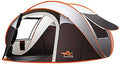 LUSTAR Outdoor Full-Automatic Instant Unfold Rain-Proof Tent Family Multi-Functional Portable Dampproof Camping Tent Suit by LUSTAR