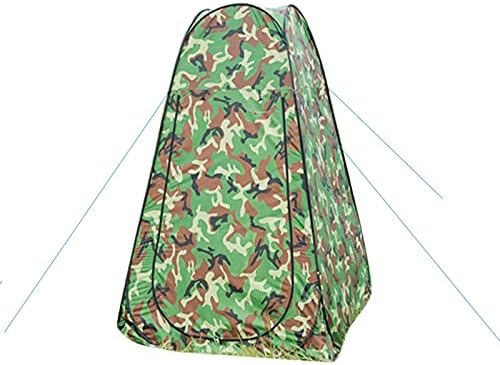 Portable Pop Up Camping Shower Privacy Tent Dressing Changing Room Shelter for Beach Camp Toilet Outdoor with Zippered Carrying Bag, Camouflage by Unknown