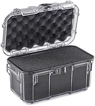 Seahorse 58 Portable Waterproof Dry Box Protective Case with Accuform Foam - Travel Safe/Mil Spec / IP67 Waterproof/USA Made - for Cameras, Ammunition, Rifle Ammo, Smell Proof by SeahorseCases