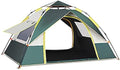 Ergocar Camping Tent 210T Oxford Cloth Waterproof Windproof Dome Adults Tent, 2-4 Man Ultraligh Ventilated 2 Doors & 2 Windows Pop up Tent for Family Long Trip, Hiking & Fishing by Ergocar