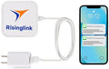 WiFi Power Outage Alarm Detector, Power Failure & Restoration Alerts with SMS Text, Email & Audible Alarm by Risinglink