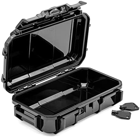 Seahorse 56 OEM Portable Waterproof Dry Box Hard Protective Micro Case - Mil Spec/USA Made / IP67 Waterproof/Lockable/Airtight/Smell Proof - for Hand Tools, Ammo Boxes, Stash Box by SeahorseCases