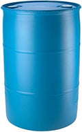55 Gallon Blue Water Barrel | Solid Mold |2 Inch Bung Holes, Good for Long Term Drinking Water Use | BPA Free by BayTec