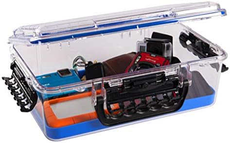 Plano Guide Series 3700 Field Box Waterproof Case, Blue, Large, Waterproof Dry Box with Wrist Strap for Boat, Kayak, and Camping, Outdoor Gear Storage, One Size - Image 2