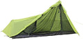 Ultralight Waterproof Two-Layer Pole-less UL Trekking Pole Pyramid Tent by LUSTAR