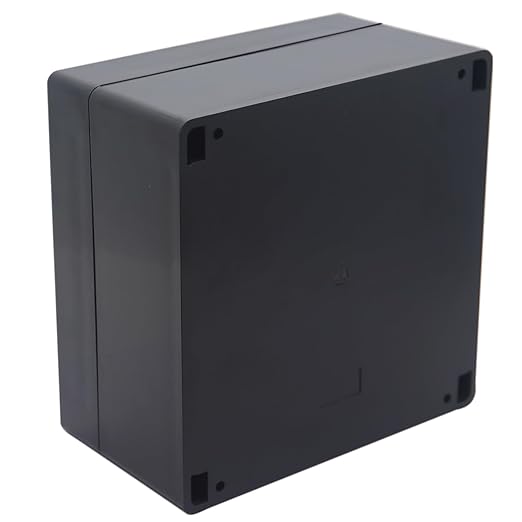 Project Box IP65 Waterproof Junction Box ABS Plastic Electrical Boxes DIY Electronic Project Case Power Enclosure 6.30x6.30x3.54 inch (160 x 160 x90 mm)