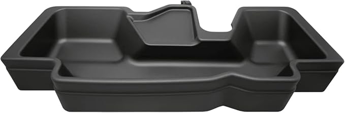 Husky Liners Gearbox Storage Systems | Under Seat Storage Box - Black | 09411 | Fits 2019-2022 Dodge Ram 1500 Crew Cab w/o Factory Storage Box 1 Pcs