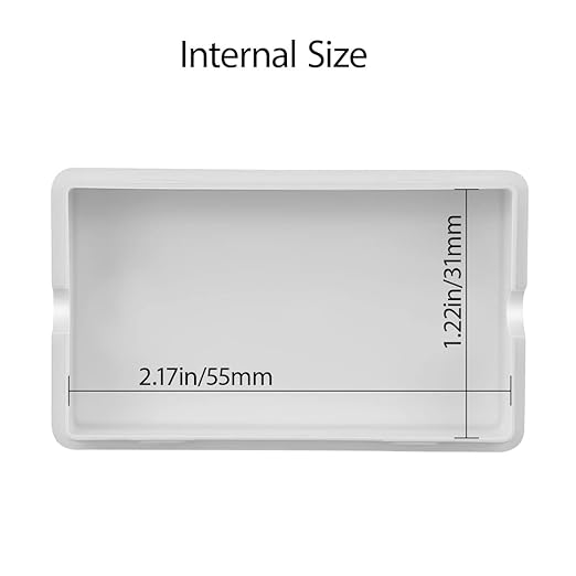 LeMotech Project Box 10 Pieces ABS Plastic Electrical Project Case Small Junction Box for Electronics White 2.36 x 1.42 x 0.67 inch (60 x 36 x 17 mm)