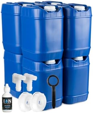 5-Gallon Stackables (40 Gallon Kit (8 Containers)) by SaratogaFarms