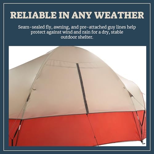 Wenzel Modified Dome Camping Tent for Car Camping, Traveling, Festivals, and More - Image 4