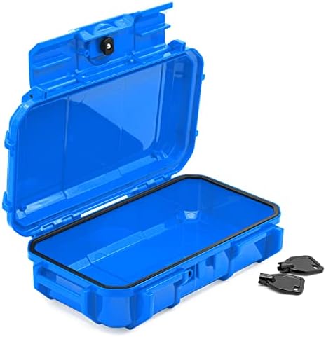 Seahorse 56 OEM Portable Waterproof Dry Box Hard Protective Micro Case - Mil Spec/USA Made / IP67 Waterproof/Lockable/Airtight/Smell Proof - for Hand Tools, Ammo Boxes, Stash Box by SeahorseCases