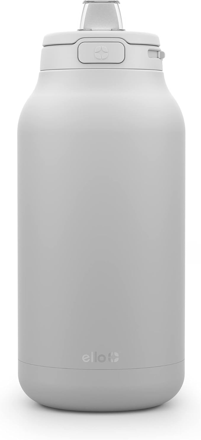 Ello Hydra 64oz Half Gallon Vacuum Insulated Stainless Steel Jug with Locking