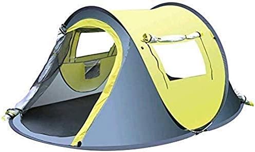 qiuqiu 2 Person Quick Open Outdoor Camping Tent Camping Tent 2-3 Person Instant Cabana with Portable for Hiking Survival by qiuqiu