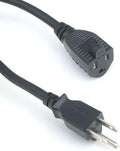 RiteAV - 1 Foot Power Extension Cord (Indoor & Outdoor Rated)
