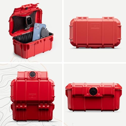Evergreen 58 Waterproof Dry Box Protective Case - Travel Safe/Mil Spec/USA Made - for Cameras, Lenses, Phones, Pistols, First Aid, Boating, Water Sports, Tacklebox, Ammo Can, Deck Boxes - Image 2